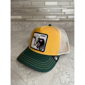 NWOT The Farm "Cash Cow" Snapback Trucker Hat